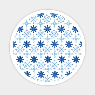 Snowflakes | Snowflakes Pattern | Winter Snow Magnet